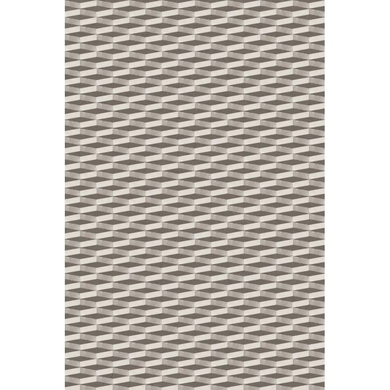 Alfombra trama gris perla