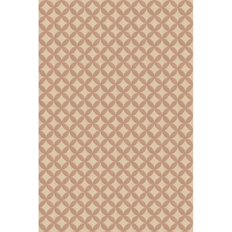 Alfombra flor rosa