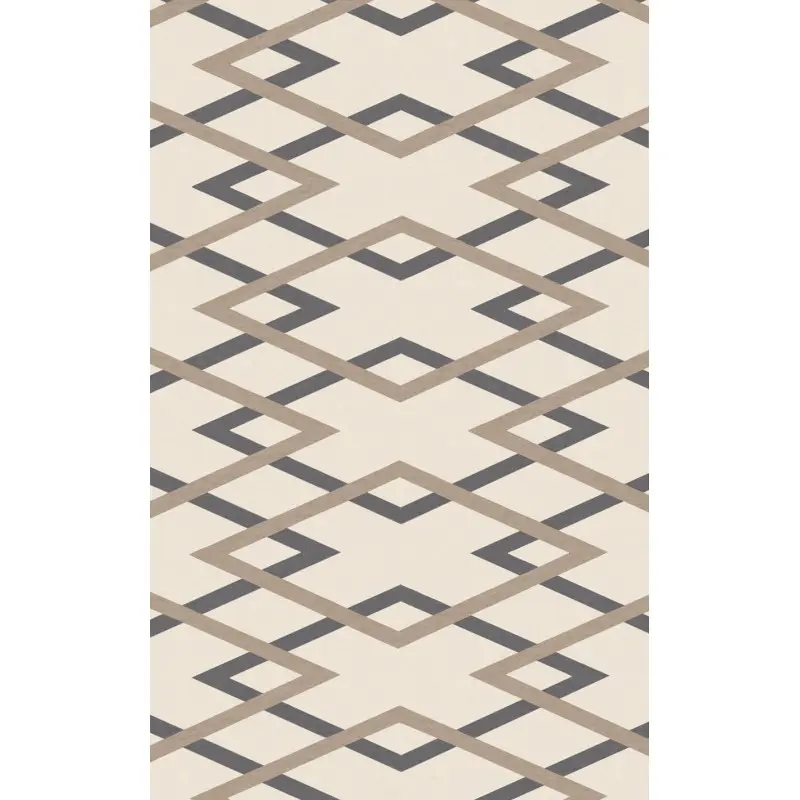 Alfombra rombos gris