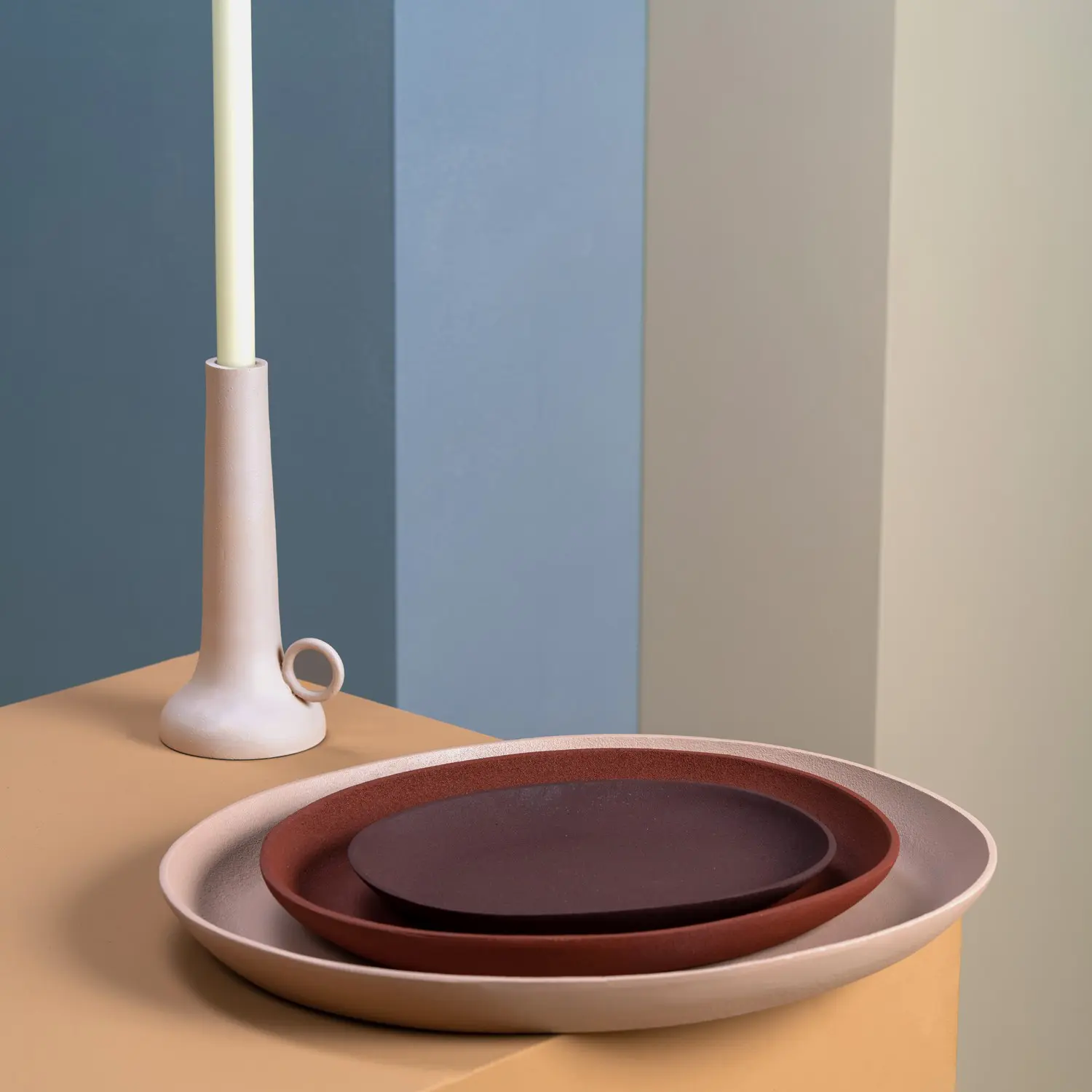 Plato ovalado rojo M - Imatge 4
