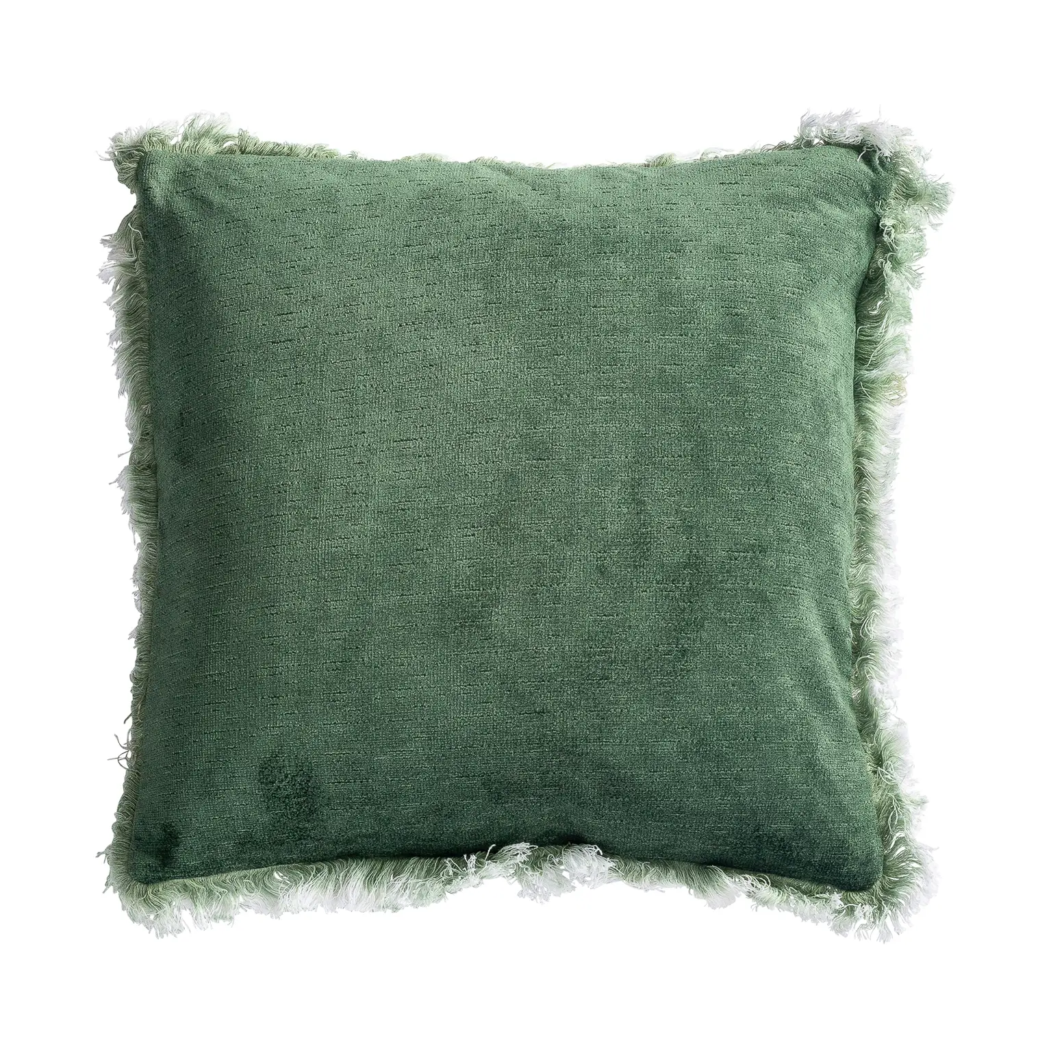 Cojín terciopelo verde