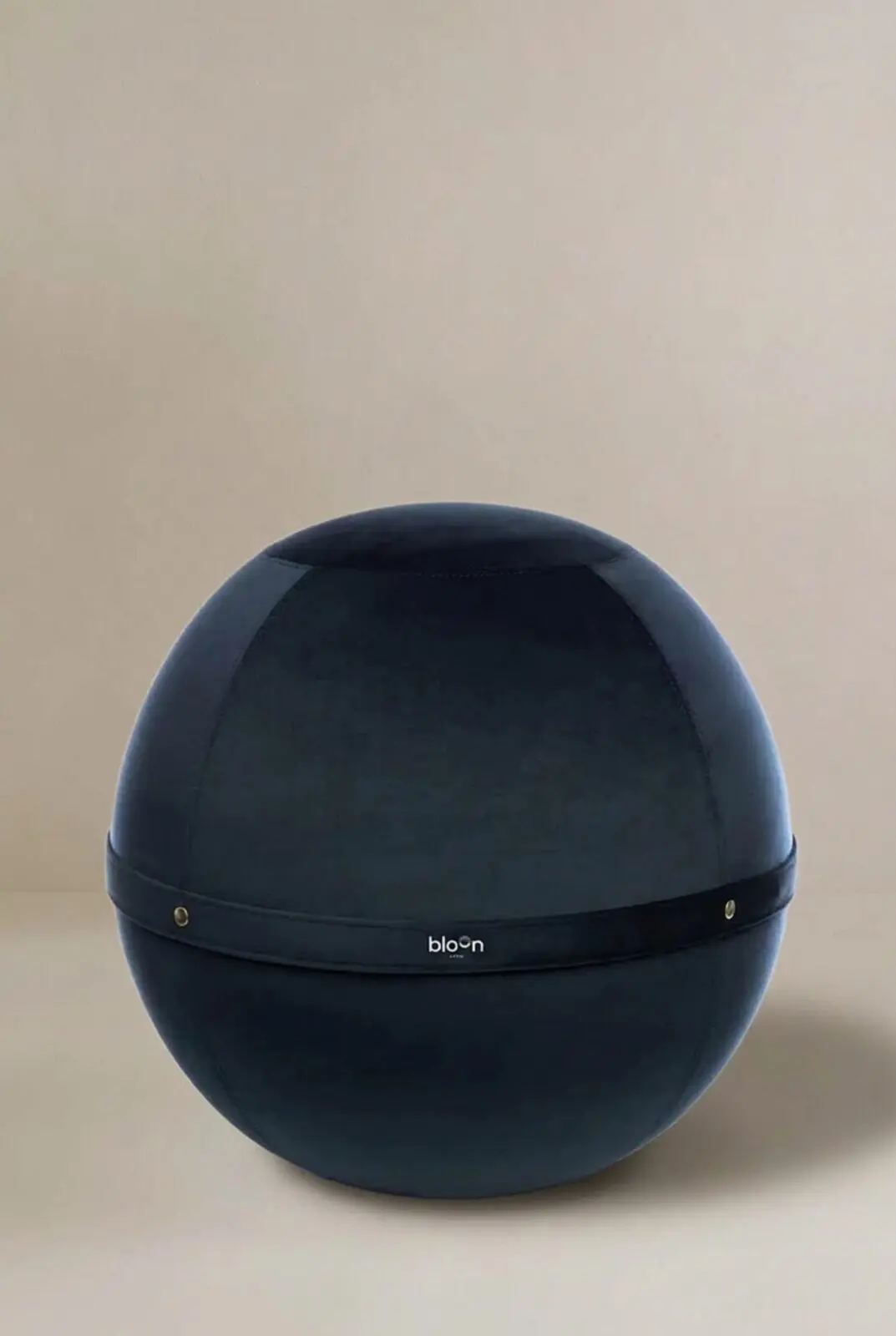 Asiento ergonómico Velvet Azul Marino