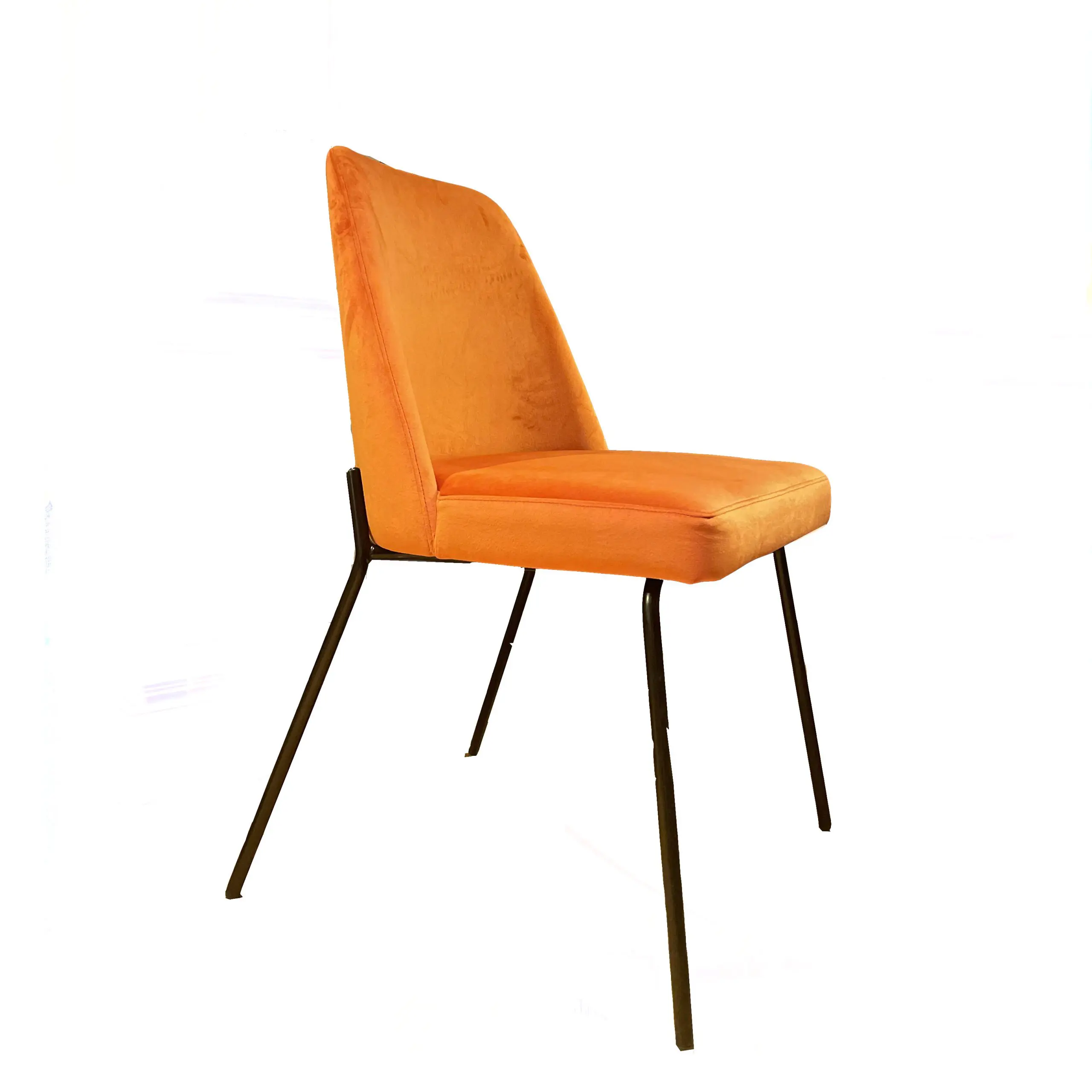 Silla Terciopelo Naranja