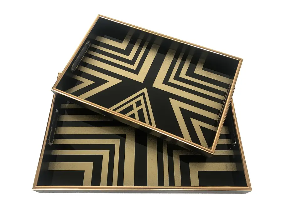 Bandeja rectangular L