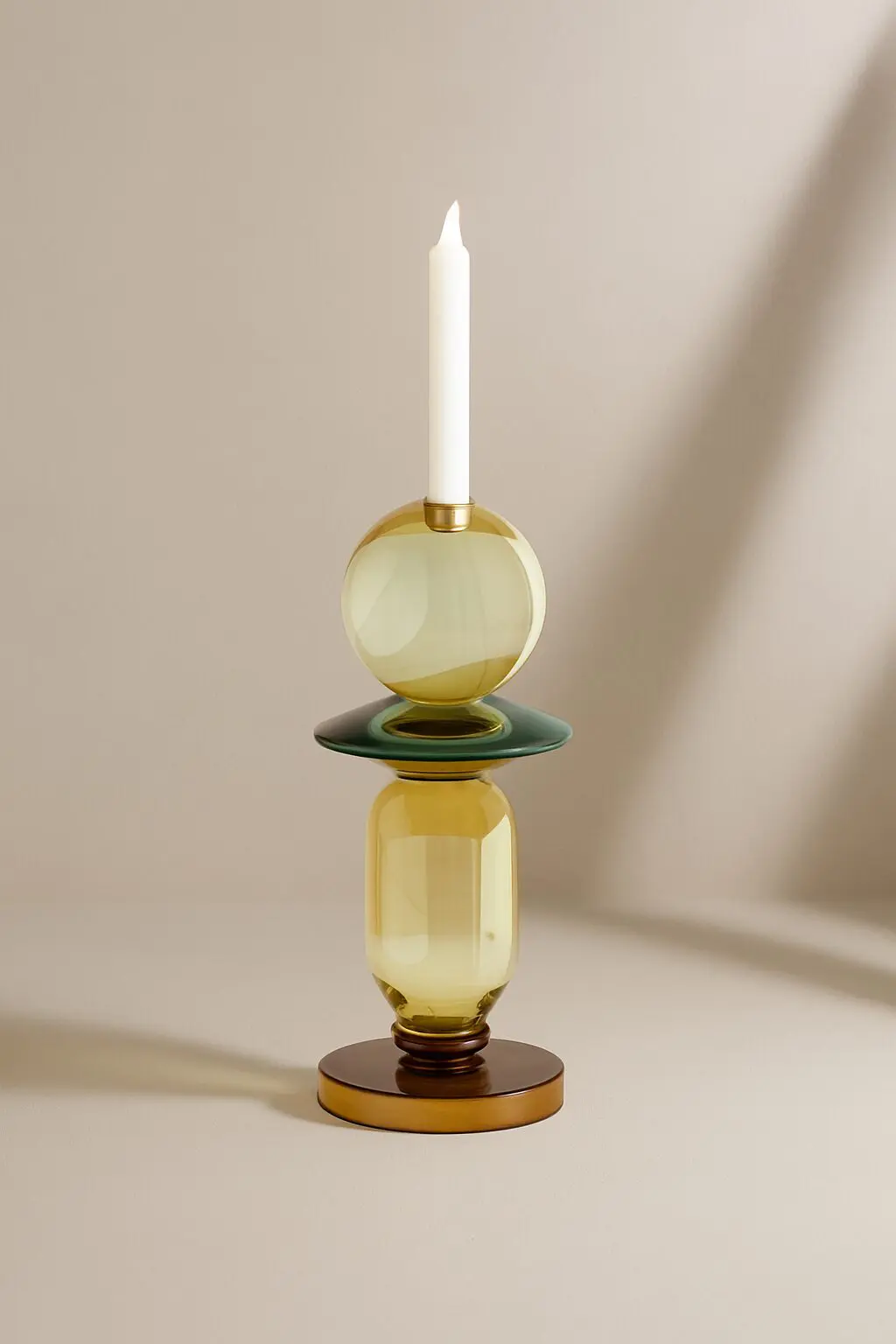 Candelabro formas ovaladas cristal Small