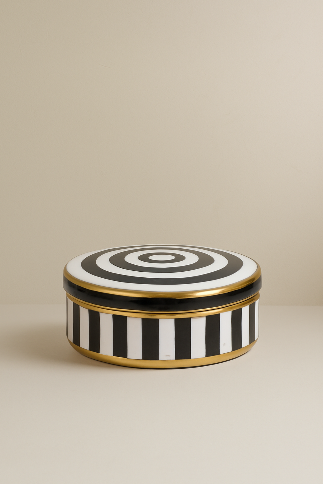 Caja circular lineas