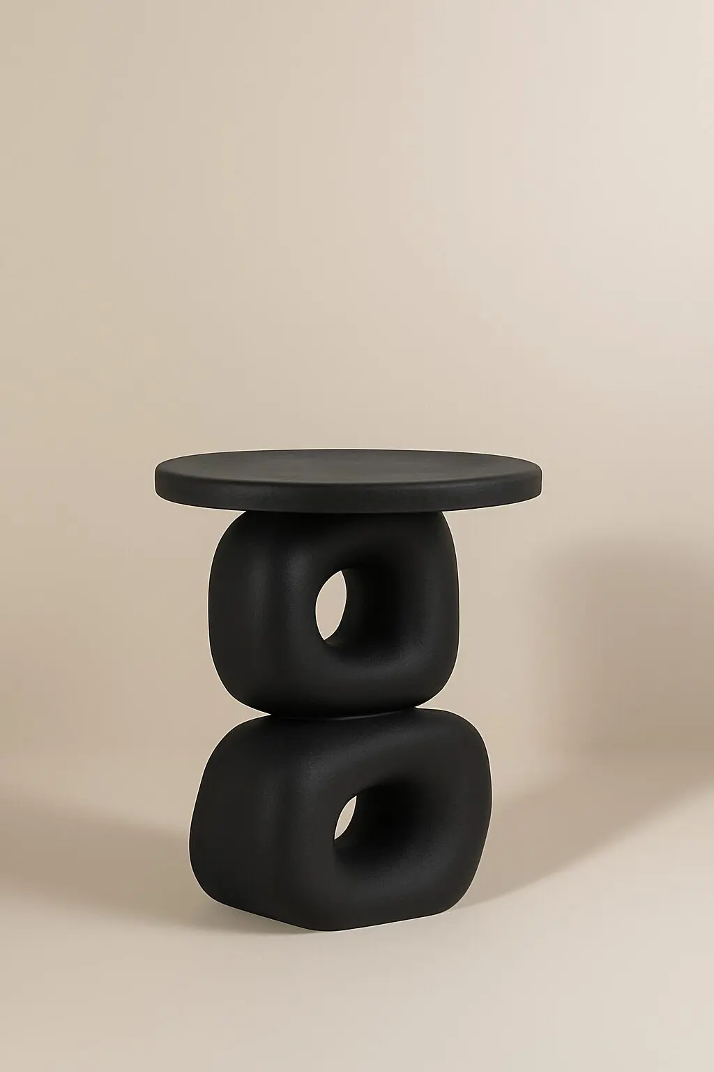 Mesa auxiliar negra