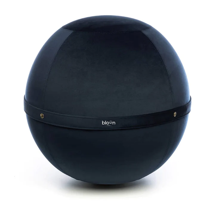 Asiento ergonómico Velvet Azul Marino