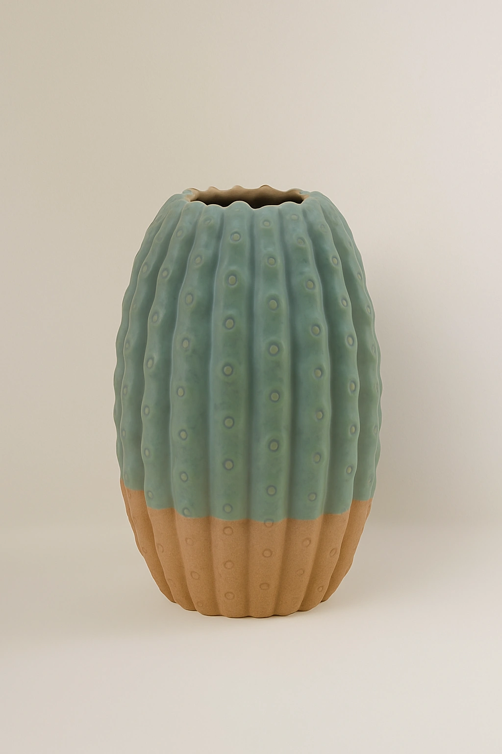 Jarrón Tipo Cactus